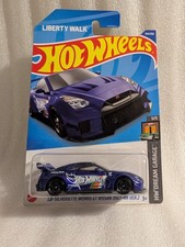HOT WHEELS 2021 LB-SILHOUETTE WORKS GT NISSAN 35GT-RR VER.2 Blue Long Card