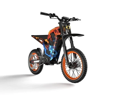 Electric Dirt Bike Off-Road 48V 21Ah Peak 3000W 36MPH E-Mountainbike  Motorcycle | eBay