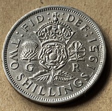 1951, KING GEORGE V1 TWO SHILLINGS IN VERY COLLECTABLE CONDITION S03
