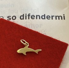 Dodo Pomellato Ciondolo Squalo Oro Giallo 18kt 750 Massiccio Raro Originale Unis