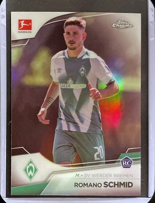 Romano Schmid Rookie - 2022-23 Topps Chrome Bundesliga - Refractor #24