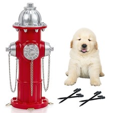 Dog Fire Hydrant Pee Post, Puppy Pee Post Training Statue, Indoor Outdoor Fir...