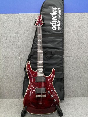 Schecter AD C-1 HR E-Gitarre einzigartiger Korpus Typ JP