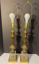 Pair of Corinthian Column Hollywood Regency B...