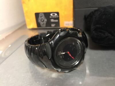 OAKLEY BLADE wristwatch GMT timetank gear box mens