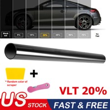 20% VLT Uncut Roll Window Tint Film 20 x 10ft...