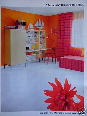 WERBUNG 1967 LES HUCHERS MINVIELLE PASSACAILLE KINDERZIMMER - ADVERTISING