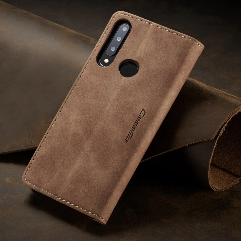 Magnetic Wallet Case Card Leather Flip Cover for Huawei P40/P30/P20 Lite/P50 Pro - Image 4 of 4