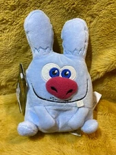 NEW WITH TAGS! 6" Dayspring U-Neeks Splat Plush Stuffed Animal Rabbit Bunny
