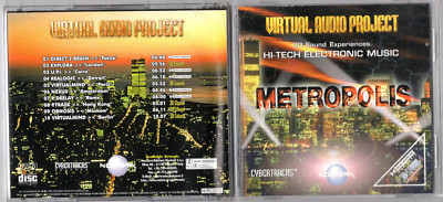 Virtual Audio Project - Metropolis - CD, Hi-Tech Electronic Music