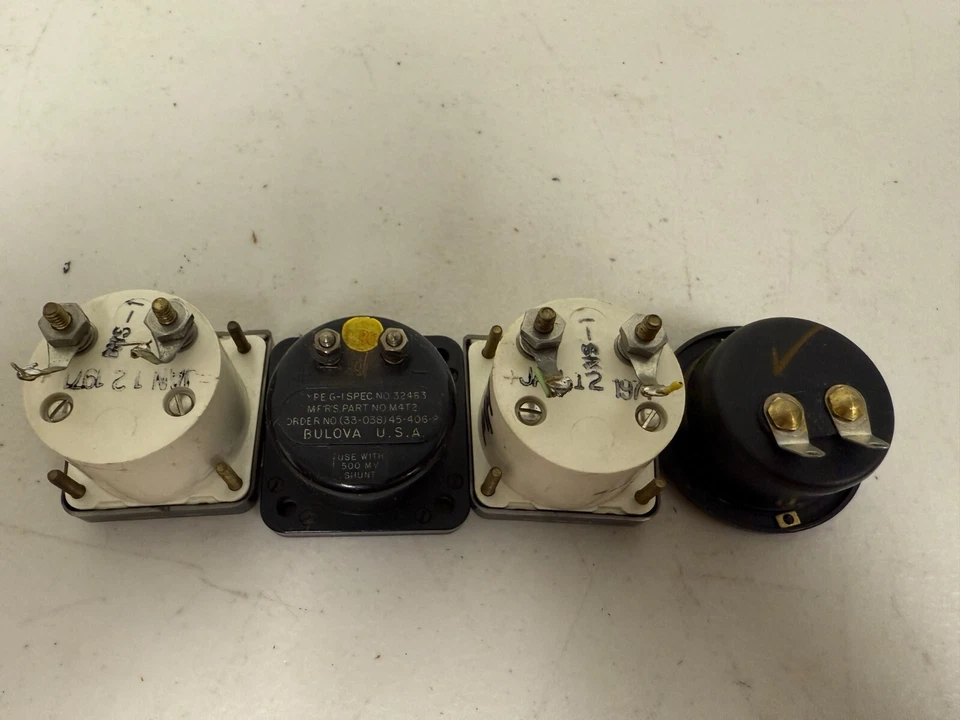 Lote De 7 Amperios Miliamperios De Colección D.C Metros Foto 4 de 4