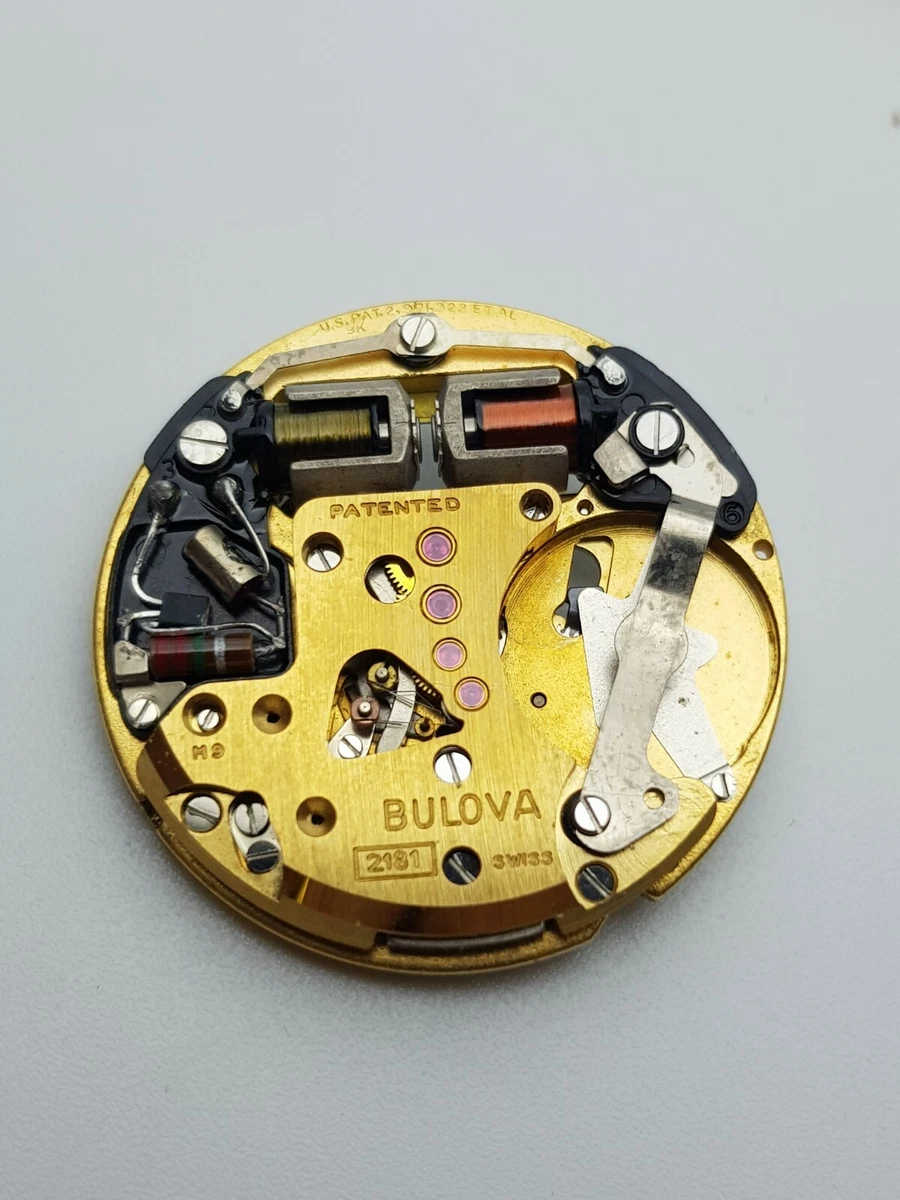 Bulova cal. 2181 Movement does not work Parts eBay