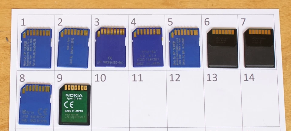 1x Rare Vintage 8MB & 16MB Memory Card AU Stock #7 - Image 2 of 2