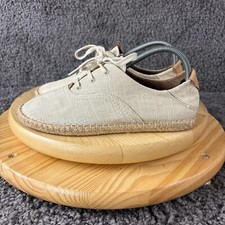 OluKai Kaula Pa'a Li Comfort Shoes Womens 8.5 Beige Casual Espadrille Sneakers