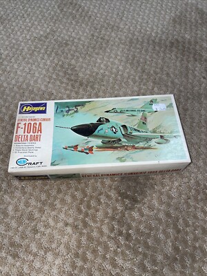 HASEGAWA #JS-054:225 F-106A DELTA DART 1/72 SCALE New In Box