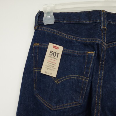 Levi's 501 STRAUSS&COデニム W34 L32 SIZE LL Levi's 501 Original size W34 L32 Men's Blue Straight Leg