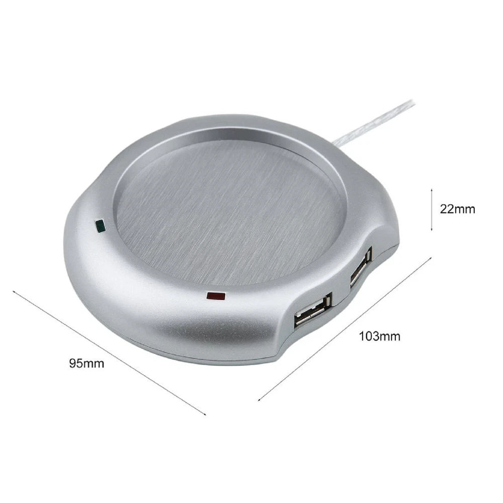 USB Hub Tea Coffee Cup Mug Warmer Liquid Temperature Warmer For PC Heater Pad USB Hub Tea Coffee Cup Mug Warmer Liquid Temperature Warmer For PC Heater Pad