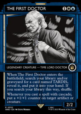 MTG Dr. Who - The FIRST Doctor - Showcase -Rare NM/M WHO | eBay MTG Dr. Who - The FIRST Doctor - Showcase -Rare NM/M WHO | eBay