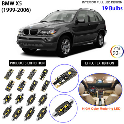 ドラム缶LEDライト内臓No.5 LED Interior Light + License Plate Light Bulbs Kit for 2012-2022