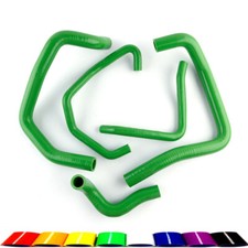 Fit 2005 2006 Kawasaki Ninja ZX6R 636cc/ ZX 636 Silicone Radiator Hose Green 