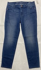 Old Navy Super Skinny Jeans Size 10 Short Mid Rise Blue Stretch Denim NWT