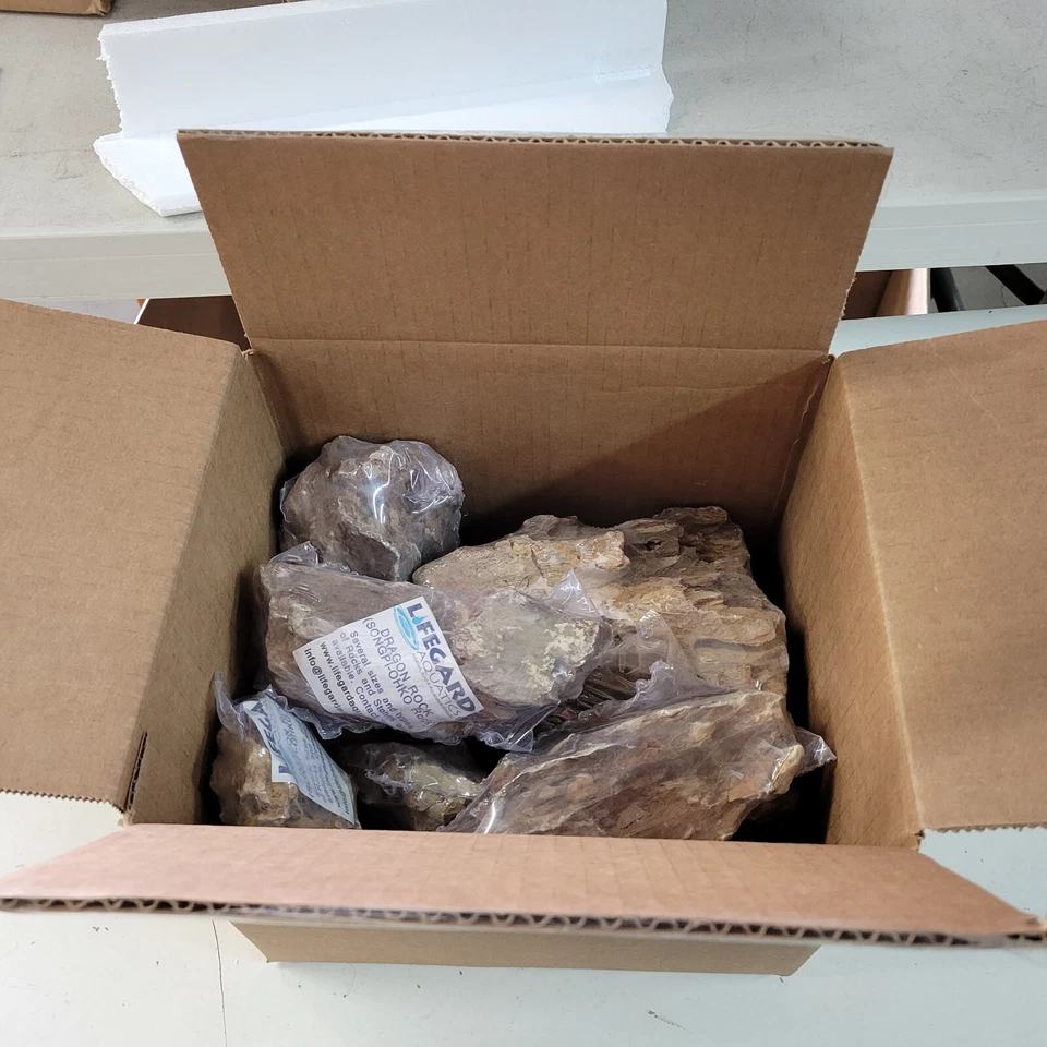 Piedra de dragón (piedra Ohko) / acuario plantado / paisaje duro / 20 libras a $3,25 / lb Foto 3 de 4