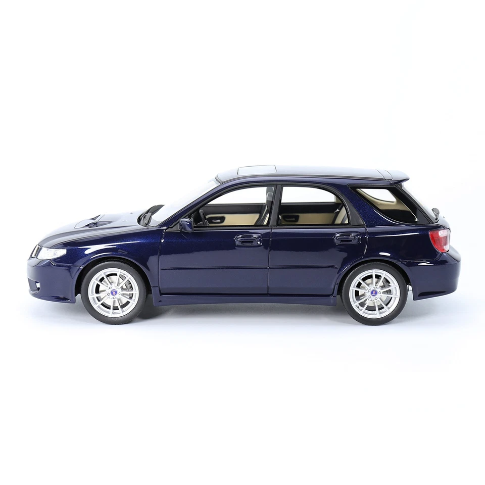 1 /18 Saab 9-2X Aero Resin Model car By RadScale models - blue color - Image 3 of 4