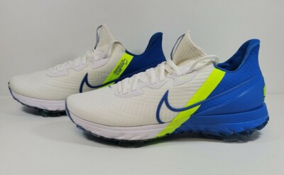Size 8.5 - Nike Air Zoom Infinity Tour Golf White Baseball Blue
