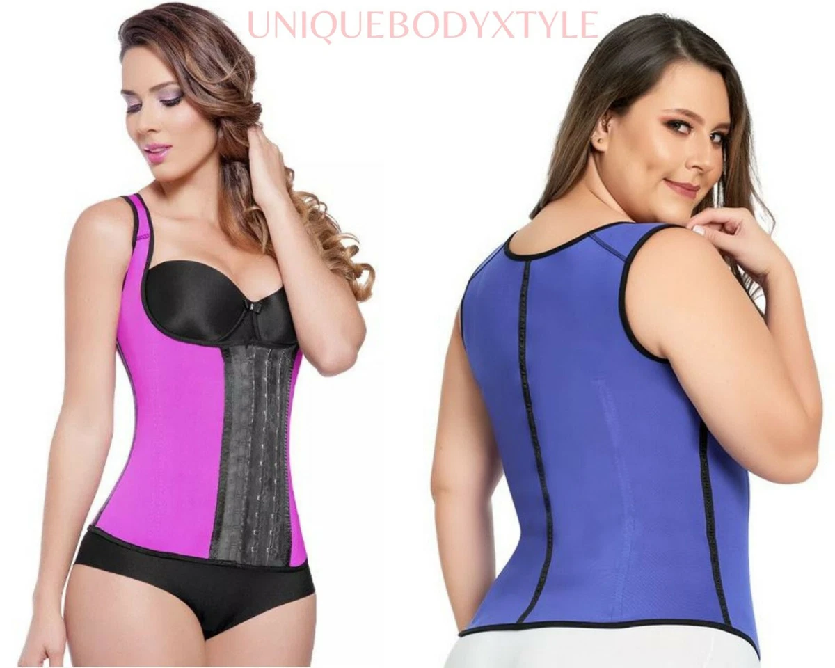 Cinturila Colombiana Slimming Sport Vest Latex Waist Trainer Ann Michell 2021