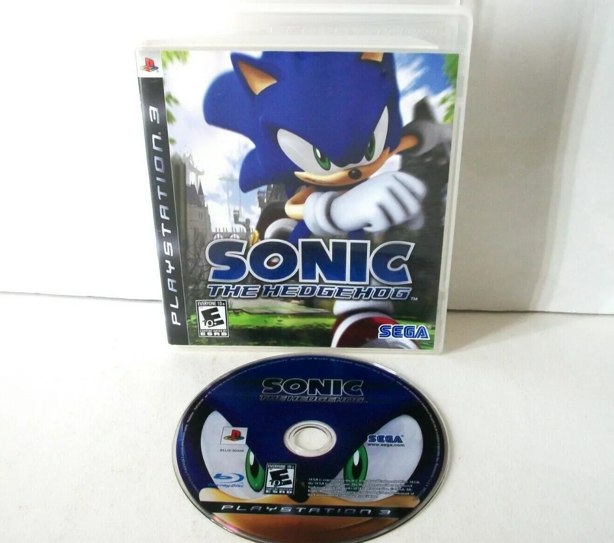 Sonic the Hedgehog 2006 06 PS3 PlayStation 3 Game Shadow Silver Adventure  SEGA