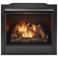 Duluth Forge Dual Fuel Ventless Fireplace Insert - 32K BTU, Remote FDI32R