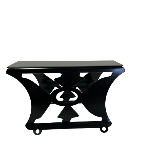 Grandorange Heavy Duty 5" Tall Tunnel Mount Pedestal Stand - Silver For B&M, Hurst, TCI Shifters