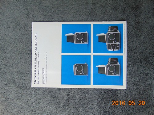 HASSELBLAD MIX Vintage Brochure Lot Photography Photographic Literature ZD - Picture 6 of 9