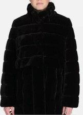 Kristen Blake Faux Fur Ladies Coat Jacket Size S Uk 10/12