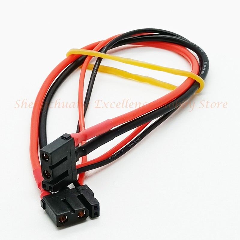 Amass XT30(2+2)F To XT30(2+2)FGold Plated Signal Pin Connection