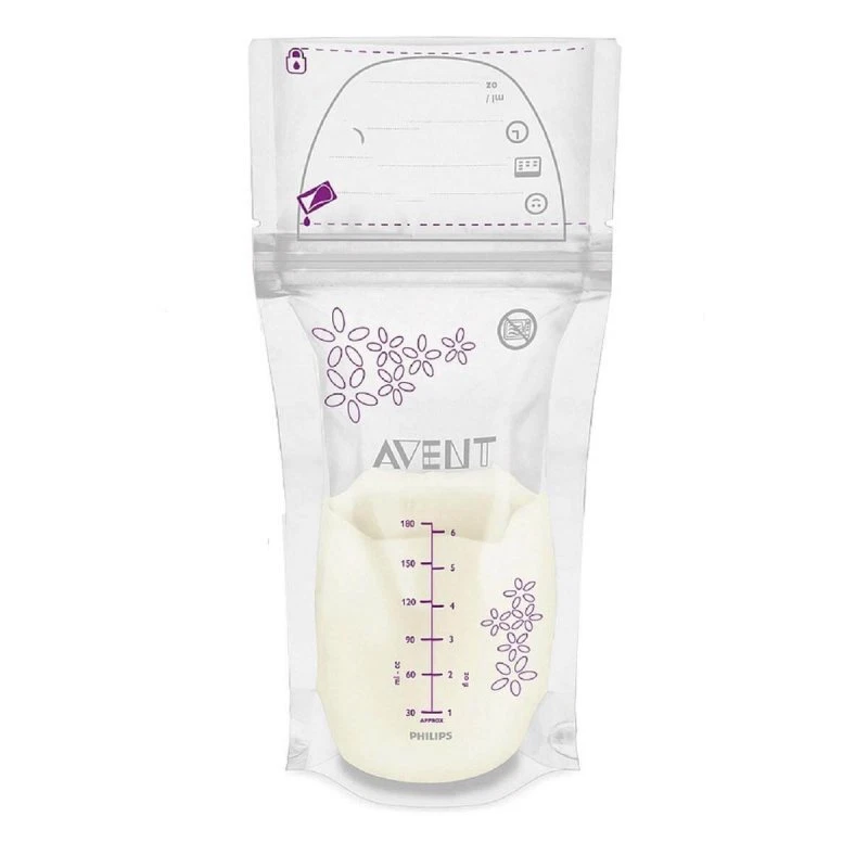 Philips Avent Aufbewahrungsbeutel zum Stillen 180 ml, 25 Stück. - Bild 2 von 3