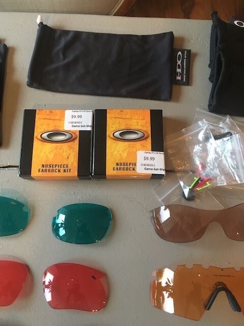 Mixed Lot of Misc Replacement Lenses Sunglasses Pouches and Parts View 3
