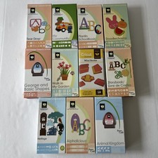 Cricut Cartridges w Keyboards  Booklets - Unknown Link Status - Lot of 11