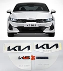 Genuine OEM Hood Trunk Letter Glossy Black Emblem For 2021~2024 Kia K5 Optima