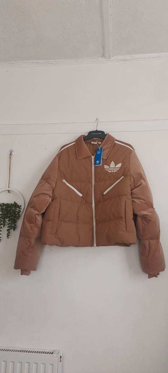 アディダス　VELVET DOWN JKT 韓国限定　S ブラウン アディダス VELVET DOWN JKT 韓国限定 S ブラウン 【公式通販】