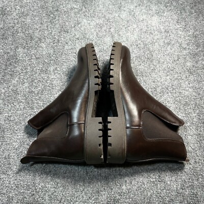 NEW Bottega Marchigiana Boots Mens 11 Brown Leather Chelsea  display picture 1