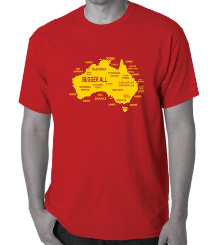 Funny T-Shirts Aussie Maps Mens Ladies Singlets Straya t shirt Australian Tee - Picture 14 of 21
