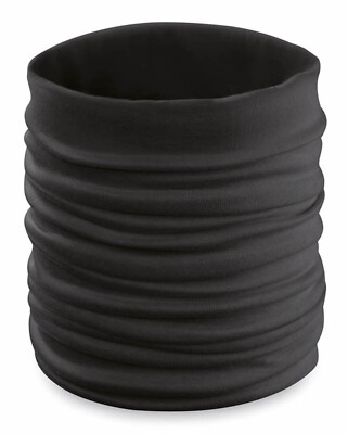 Loop Schal Schwarz Schlauchschal Multifunktionstuch Halstuch Sport Outdoor