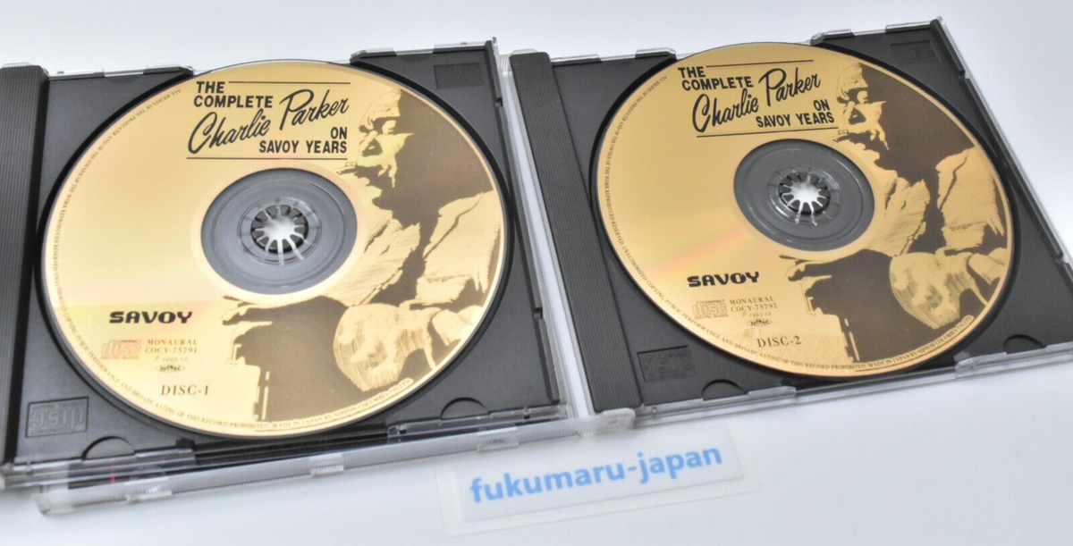 The Complete CHARLIE PARKER on Savoy Years Box 8CD 1993 Japan