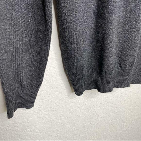 NetWork Men's Quarter Button Pull Over Sweater Me… - image 8