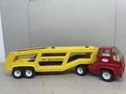 1970s VINTAGE Tonka Red And Yellow METAL CAR 🚙 HAULER ~ Original Condition