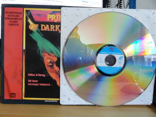 'Prince Of Darkness' 1987 Dutch Edition Laser Disc -PAL- - Afbeelding 3 van 3