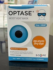Optase Moist Heat Mask OPTASE Heated Eye Mask for Dry Eyes OPTASE Heat