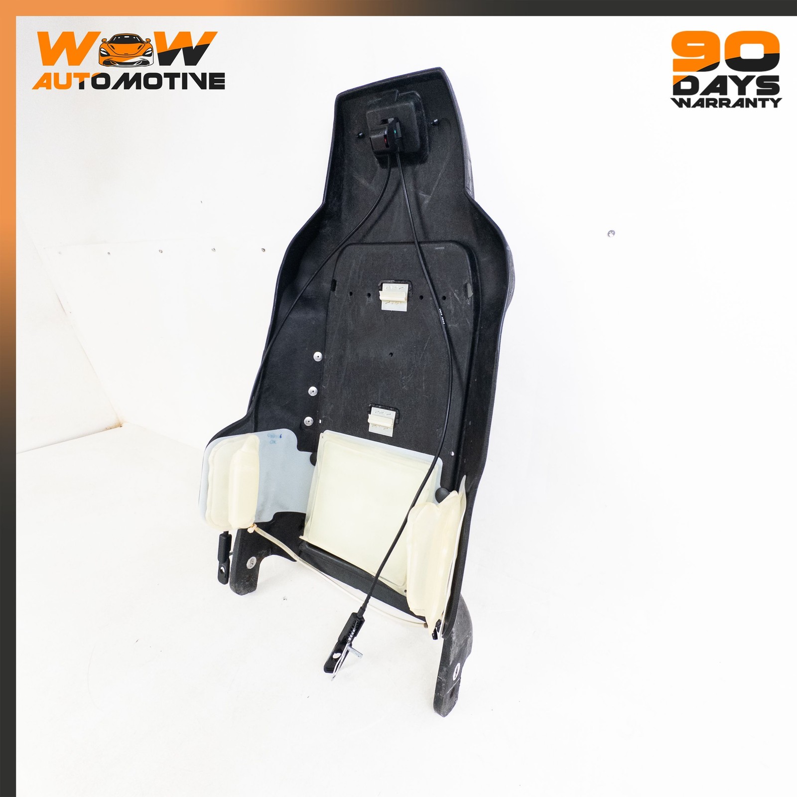05-13 CHEVROLET CORVETTE C6 FRONT RIGHT PASSENGER SIDE SEAT BACK PANEL COVER OEM