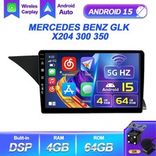 Autoradio Für MERCEDES BENZ GLK X204 300 350 Android15 GPS Navi CarPlay RDS 64GB Autoradio Für MERCEDES BENZ GLK X204 300 350 Android15 GPS Navi CarPlay RDS 64GB
